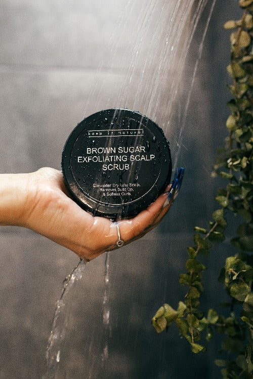 Brown Sugar Exfoliating Scalp Scrub