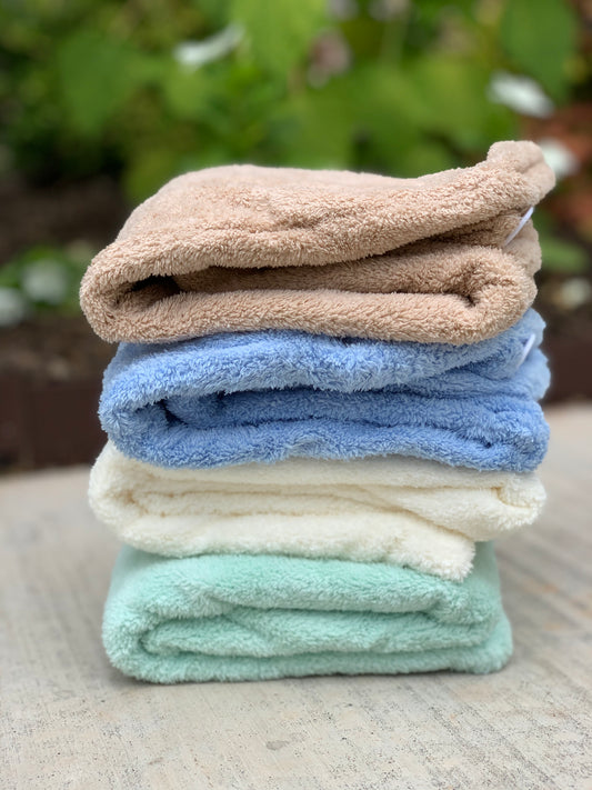 KIN’s Rapid Dry Microfiber Hair Towels